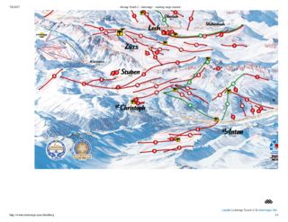 St Anton map