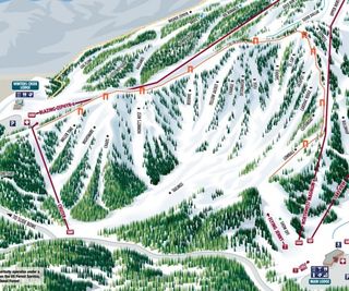 Mount Rose - Ski Tahoe map