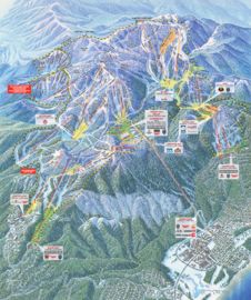 Heavenly Mountain Resort map