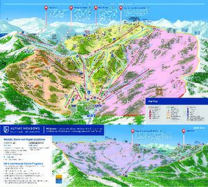 Squaw Valley - Alpine Meadows map