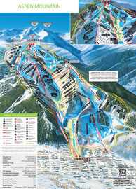 Aspen Mountain map
