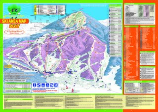 Nozawa Onsen map