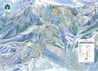 Deer Valley Resort map