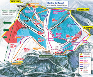 Cortina map